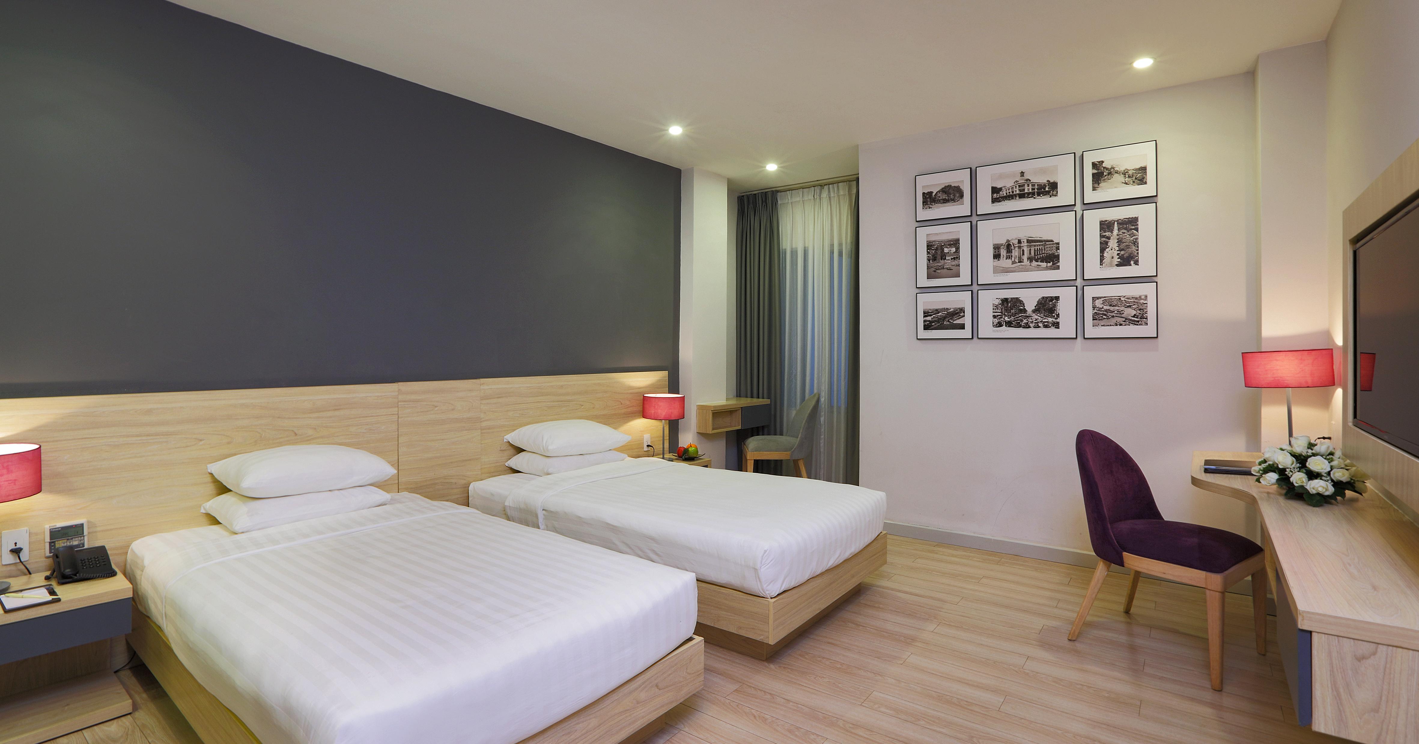 Lavender Boutique Hotel Ho-Chi-Minh-Stadt Exterior foto